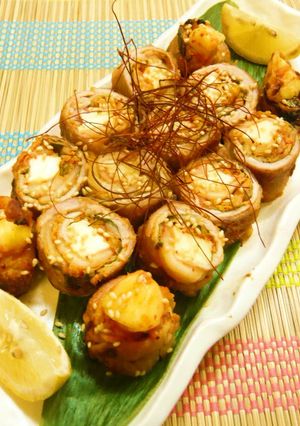 ロール豚キムチグリル焼き-レシピのメイン写真