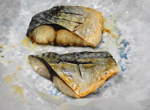 お弁当に☆　レンジで簡単サバの塩焼き-レシピのメイン写真