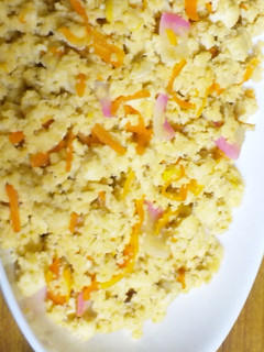 ヘルシー美味しい炒り豆腐♪-レシピのメイン写真