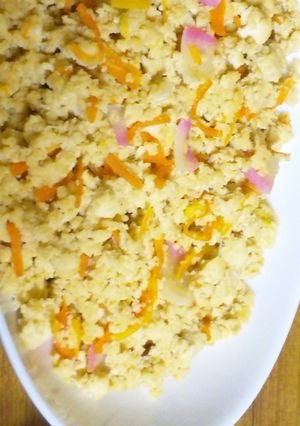 ヘルシー美味しい炒り豆腐♪-レシピのメイン写真