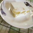 カロリーオフのレアチーズケーキ風