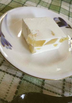 カロリーオフのレアチーズケーキ風-レシピのメイン写真