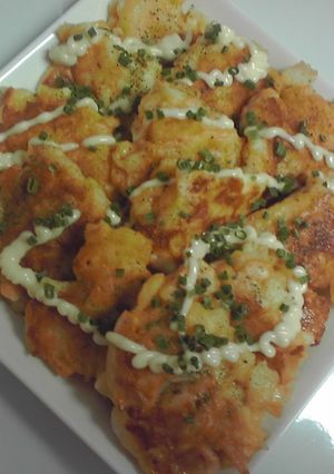 ふわふわ☆マヨお焼き！-レシピのメイン写真