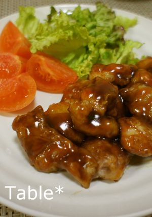 テリテリ甘辛✿鶏のてりかけ-レシピのメイン写真
