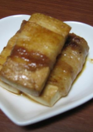 豆腐の豚バラ肉巻-レシピのメイン写真