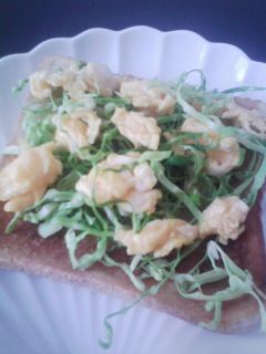 ☆青じそドレッシングとトースト☆-レシピのメイン写真