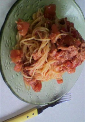 トマトとツナの冷やしパスタ-レシピのメイン写真