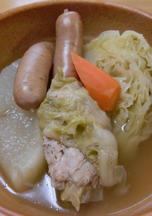 ロール白菜入りポトフ-レシピのメイン写真