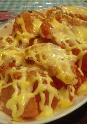 フレッシュトマトのグラタン風-レシピのメイン写真