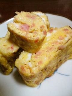 お弁当に☆さけたらこの卵焼き-レシピのメイン写真