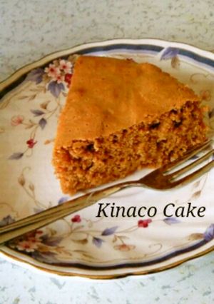 きな粉だけ！しっとりヘルシーきなこケーキ-レシピのメイン写真