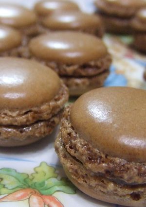 HAPPYバレンタイン♪チョコ・マカロン-レシピのメイン写真