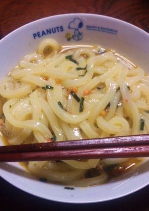 お茶漬け卵うどん-レシピのメイン写真