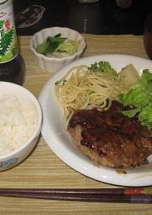 ヘルシーハンバーグ-レシピのメイン写真