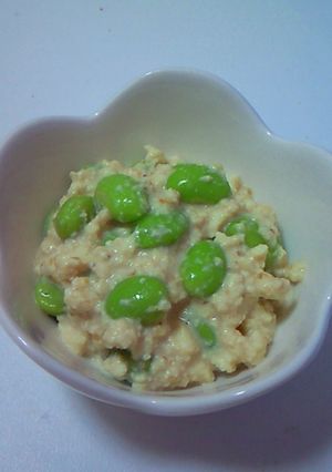 青じそ風味のさっぱり枝豆白和え-レシピのメイン写真