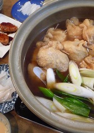 鶏つみれの袋煮入り！うどん鍋-レシピのメイン写真
