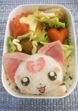 スイートプリキュア♪ハミィ（キャラ弁）-レシピのメイン写真