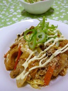 豚肉と麩のキムチ炒め カレー風味-レシピのメイン写真
