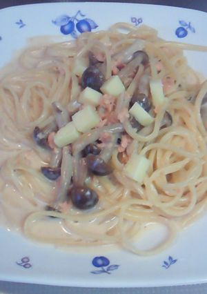 鮭のクリームパスタ-レシピのメイン写真
