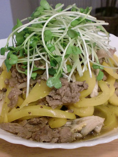 青じそドレ&マスタードでさっぱり肉炒め-レシピのメイン写真