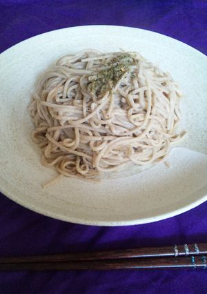 そばのオリーブオイル炒め-レシピのメイン写真