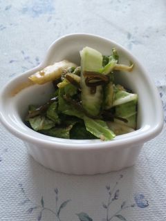 超簡単!白菜の漬物-レシピのメイン写真