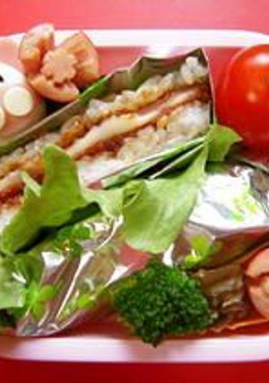 キャラ弁☆ライスバーガーのお弁当☆-レシピのメイン写真