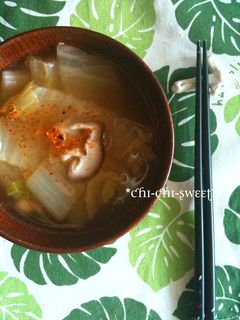 *鮭と白菜の石狩鍋風スープ*-レシピのメイン写真