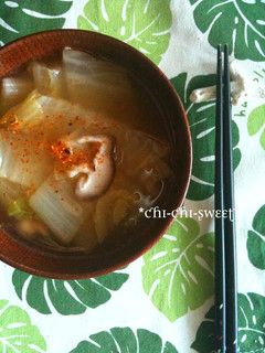 *鮭と白菜の石狩鍋風スープ*-レシピのメイン写真