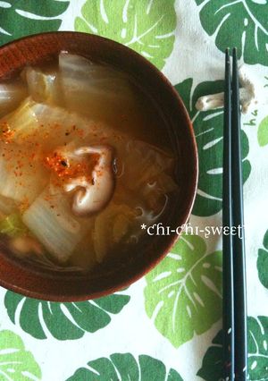 ＊鮭と白菜の石狩鍋風スープ＊-レシピのメイン写真