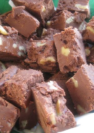 アメリカレシピ　レンジでチョコファッジ-レシピのメイン写真