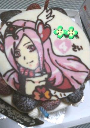 プリキュア★チョコデコ バースデーケーキ-レシピのメイン写真