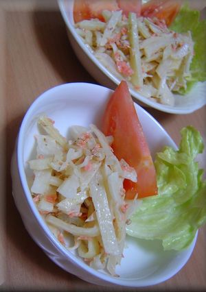 -簡単✿鮭フレ大根サラダ--レシピのメイン写真