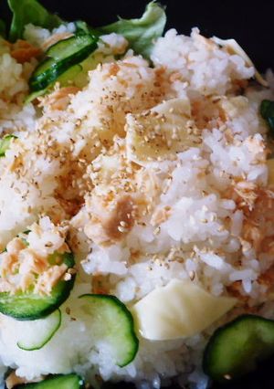 さっぱり　サラダご飯-レシピのメイン写真