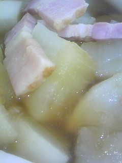 大根とベーコンの煮物-レシピのメイン写真