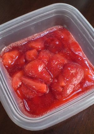 超〜お手軽&簡単☆苺のソース-レシピのメイン写真