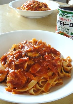 カゴメポモドーロでアラビアータ☆-レシピのメイン写真
