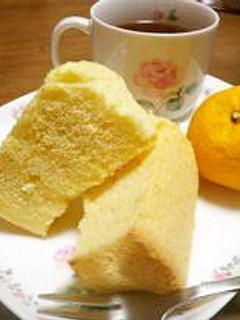 贈り物に♪柚子シフォン♪-レシピのメイン写真