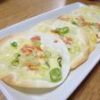 5分で完成✿焼きさけピザ