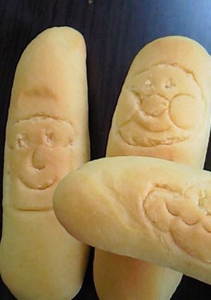 偽？キャラクターパン-レシピのメイン写真