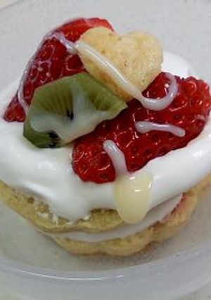 フレッシュいちごたっぷり　いちごのケーキ-レシピのメイン写真