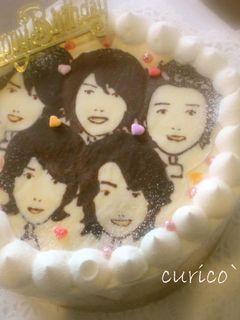 嵐 ☆ キャラケーキ-レシピのメイン写真