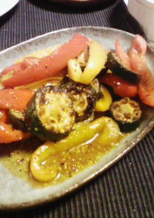 グリル野菜のマリネ-レシピのメイン写真
