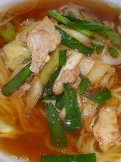 豚バラねぎにらラーメン-レシピのメイン写真