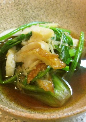 ほうれん草とちくわの生姜煮-レシピのメイン写真