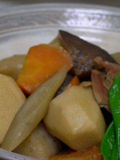 鶏肉と根菜の煮物-レシピのメイン写真