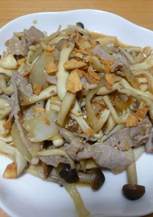豚肉ときのこの☆こくウマ☆味噌マヨ炒め-レシピのメイン写真