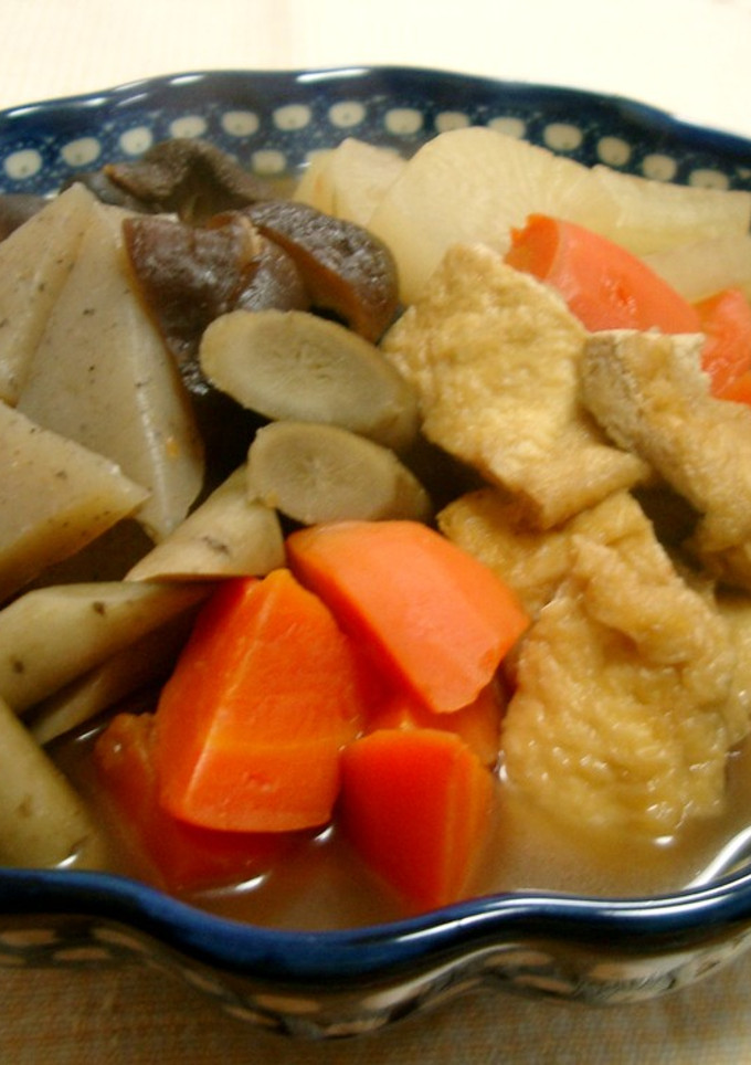 だしはうどんスープにお任せ❁お煮しめ-レシピのメイン写真