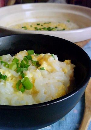 うどんスープde簡単たまご雑炊-レシピのメイン写真