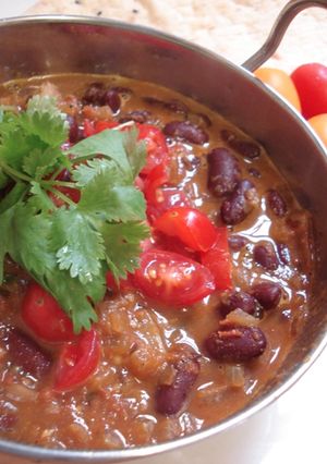 ラジマ：赤金時豆のインドカレー-レシピのメイン写真